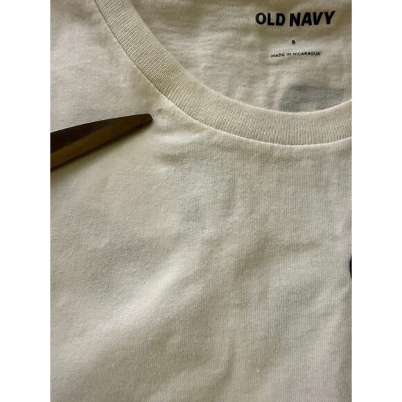 Old Navy Corona Extra T-Shirt Off White Short Sleeve Crew Neck Size Small - Picture 6 of 7